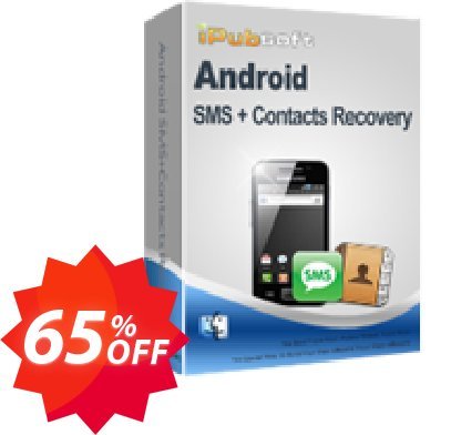 iPubsoft Android SMS+Contacts Recovery, MAC Version  Coupon code 65% discount 