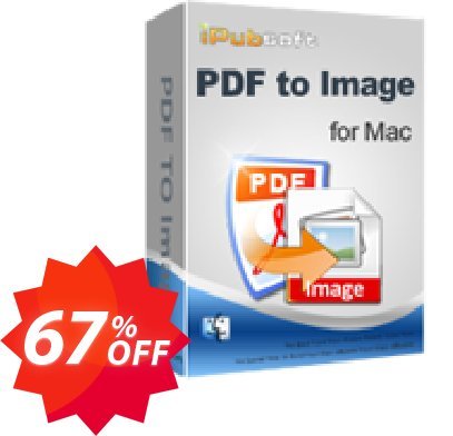 iPubsoft PDF to Image Converter for MAC Coupon code 67% discount 