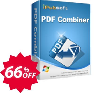 iPubsoft PDF Combiner Coupon code 66% discount 