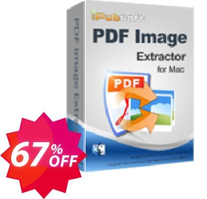 iPubsoft PDF Image Extractor for MAC Coupon code 67% discount 