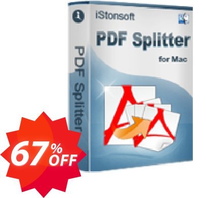 iPubsoft PDF Splitter for MAC Coupon code 67% discount 