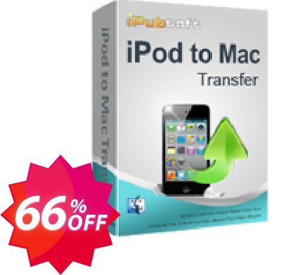 iPubsoft iPod to MAC Transfer Coupon code 66% discount 