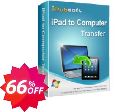 iPubsoft iPad to Computer Transfer Coupon code 66% discount 