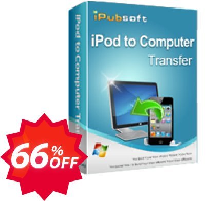 iPubsoft iPod to Computer Transfer Coupon code 66% discount 