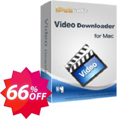 iPubsoft Video Downloader for MAC Coupon code 66% discount 