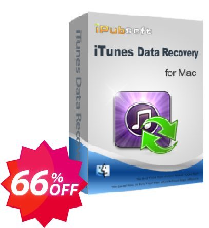iPubsoft iTunes Data Recovery for MAC Coupon code 66% discount 