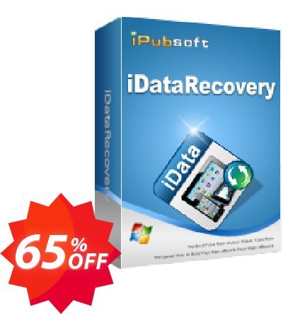 iPubsoft iDataRecovery Coupon code 65% discount 