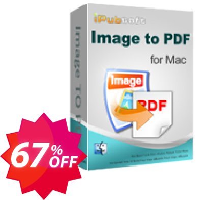 iPubsoft Image to PDF Converter for MAC Coupon code 67% discount 