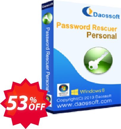 Daossoft Password Rescuer Personal Coupon code 53% discount 