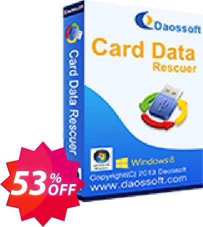 Daossoft Card Data Rescuer Coupon code 53% discount 