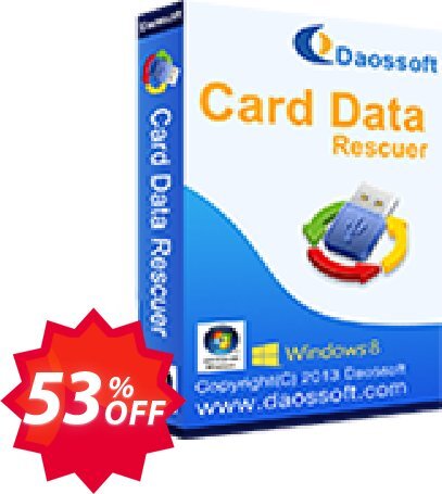 Daossoft Card Data Rescuer Coupon code 53% discount 