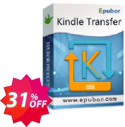 Epubor Kindle Transfer Family Plan Coupon code 31% discount 