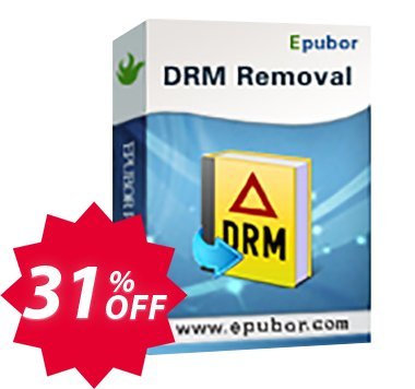 Epubor All DRM Removal Lifetime Coupon code 31% discount 