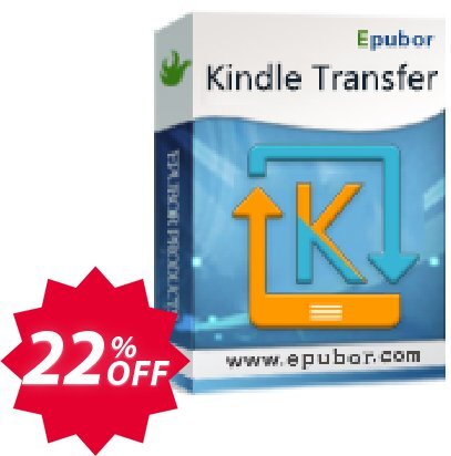 Epubor Kindle Transfer Lifetime Coupon code 32% discount 