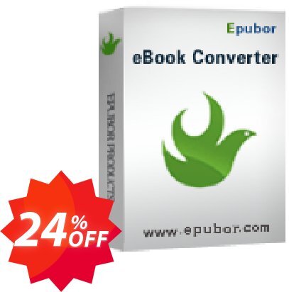 Epubor eBook Converter for MAC Coupon code 24% discount 