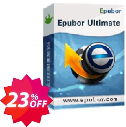 Epubor Ultimate Coupon code 23% discount 