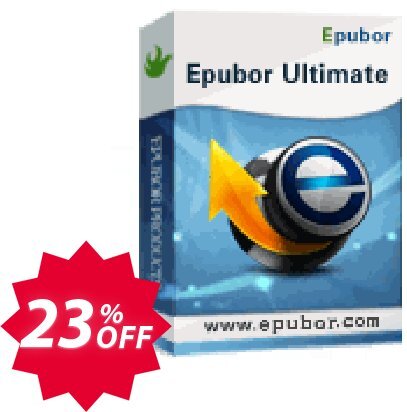 Epubor Ultimate Coupon code 23% discount 