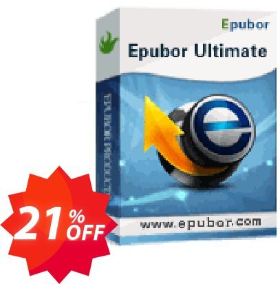 Epubor Ultimate Lifetime Coupon code 21% discount 