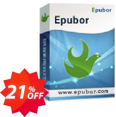 Epubor for WINDOWS Lifetime Coupon code 21% discount 