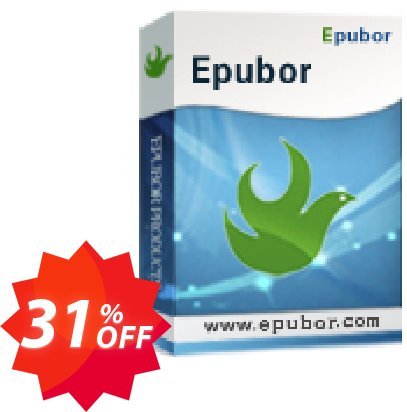 Epubor for WINDOWS Coupon code 31% discount 