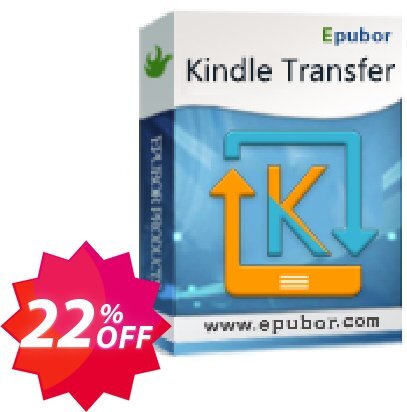 Epubor Kindle Transfer Coupon code 22% discount 