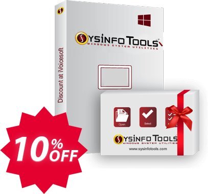 SysInfoTools BKF Repair Coupon code 10% discount 