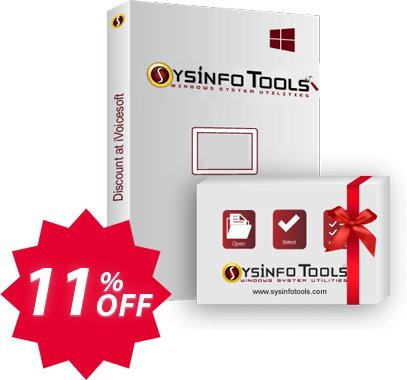 SysInfo EML Converter for WINDOWS/Single User Plan/ Coupon code 11% discount 