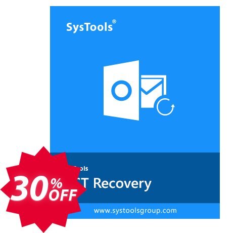 SysTools OST Recovery Coupon code 30% discount 