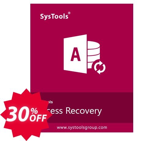 SysTools Access Recovery , Business Plan  Coupon code 30% discount 