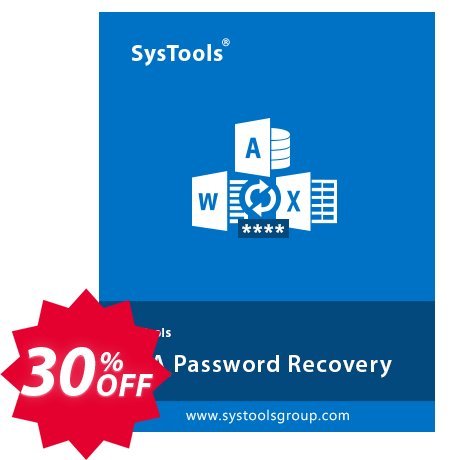 SysTools VBA Password Recovery, Business  Coupon code 30% discount 