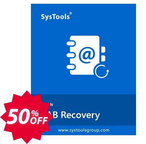 SysTools WAB Recovery, Business  Coupon code 50% discount 