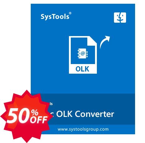 SysTools MAC OLK Converter Coupon code 50% discount 