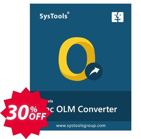 SysTools MAC OLM Converter Coupon code 30% discount 