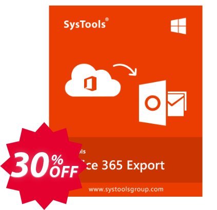 SysTools Office 365 Export Coupon code 30% discount 