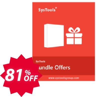 Bundle Offer: SysTools AOL PFC Converter + AOL Backup Coupon code 81% discount 