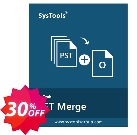 SysTools PST Merge, Business Plan  Coupon code 30% discount 