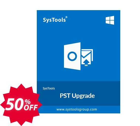 SysTools PST Upgrade, Business  Coupon code 50% discount 