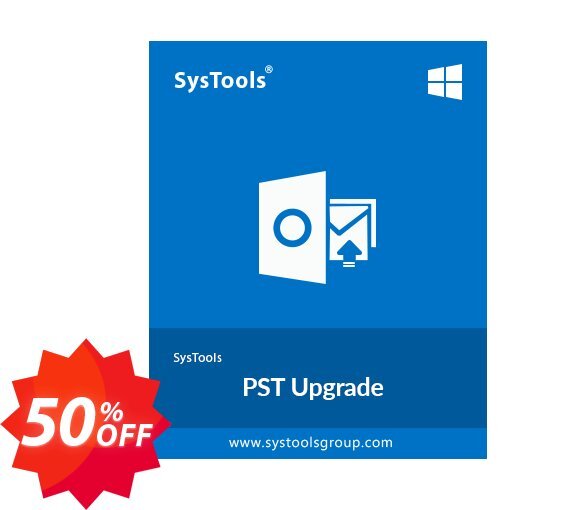 SysTools PST Upgrade, Enterprise  Coupon code 50% discount 