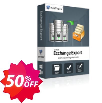 SysTools Exchange Mailbox Export Coupon code 50% discount 