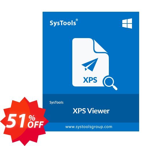 SysTools XPS Viewer Pro Coupon code 51% discount 