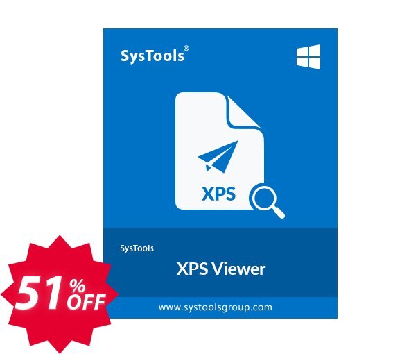 SysTools XPS Viewer Pro Coupon code 51% discount 