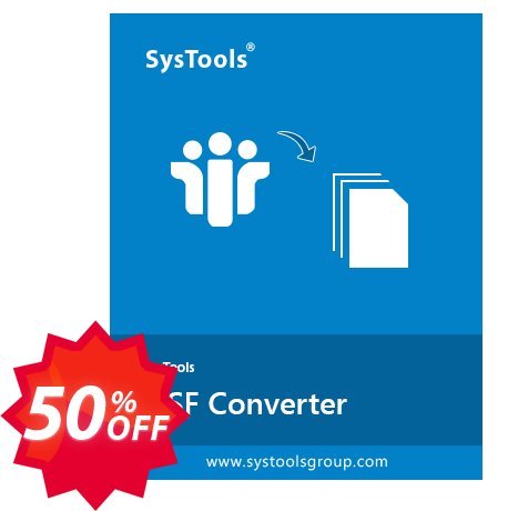SysTools NSF Converter Coupon code 50% discount 