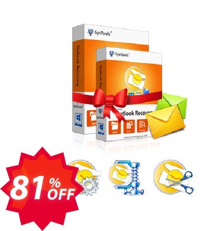 Special Offer - SysTools Outlook Toolbox Coupon code 81% discount 