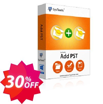 SysTools AddPST, Business Plan  Coupon code 30% discount 