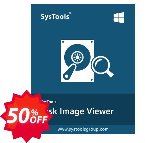 SysTools Disk Image Viewer Pro Coupon code 50% discount 