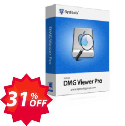 SysTools DMG Viewer Pro Coupon code 31% discount 