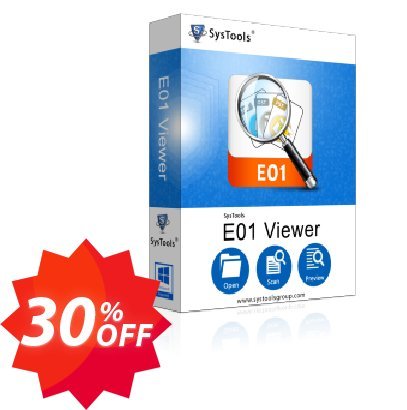SysTools E01 Viewer Pro Coupon code 30% discount 
