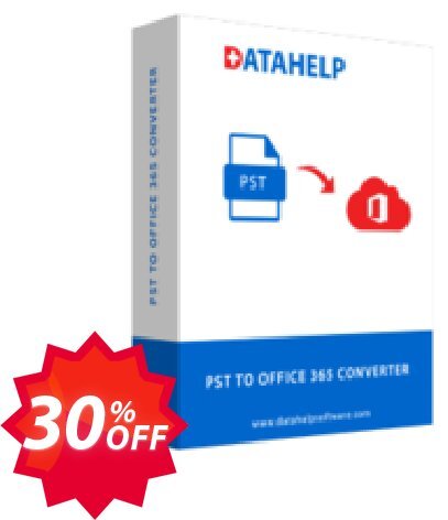 DataHelp PST to Office 365 Wizard Coupon code 30% discount 