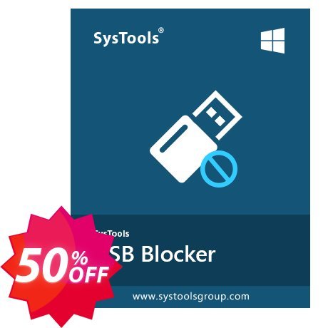 SysTools USB Blocker, Business  Coupon code 50% discount 
