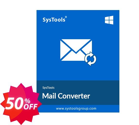 SysTools Mail Converter Coupon code 50% discount 